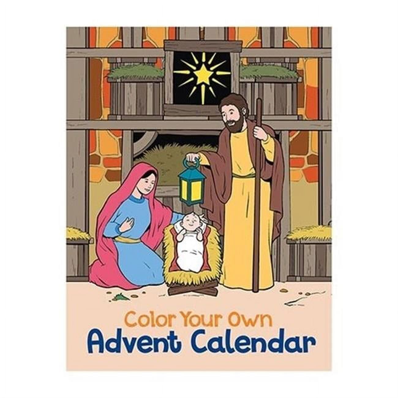 Picture of CB Gift 254558 8.5 x 11 in. Color Your Own Advent Calendar
