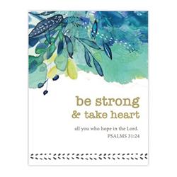 Picture of CB Gift 255996 2.625 x 3.375 in. Magnet - Be Strong & Take Heart