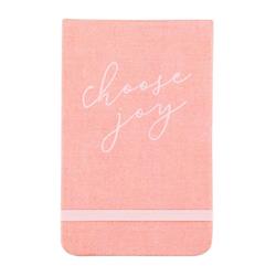 Picture of CB Gift 256153 3.5 x 5.5 in. Linen Notepad - Choose Joy - Hardcover with Elastic Closure