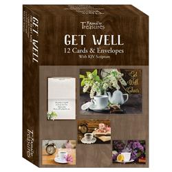 Boxed - Card Get Well-Time to Get Well - Box of 12