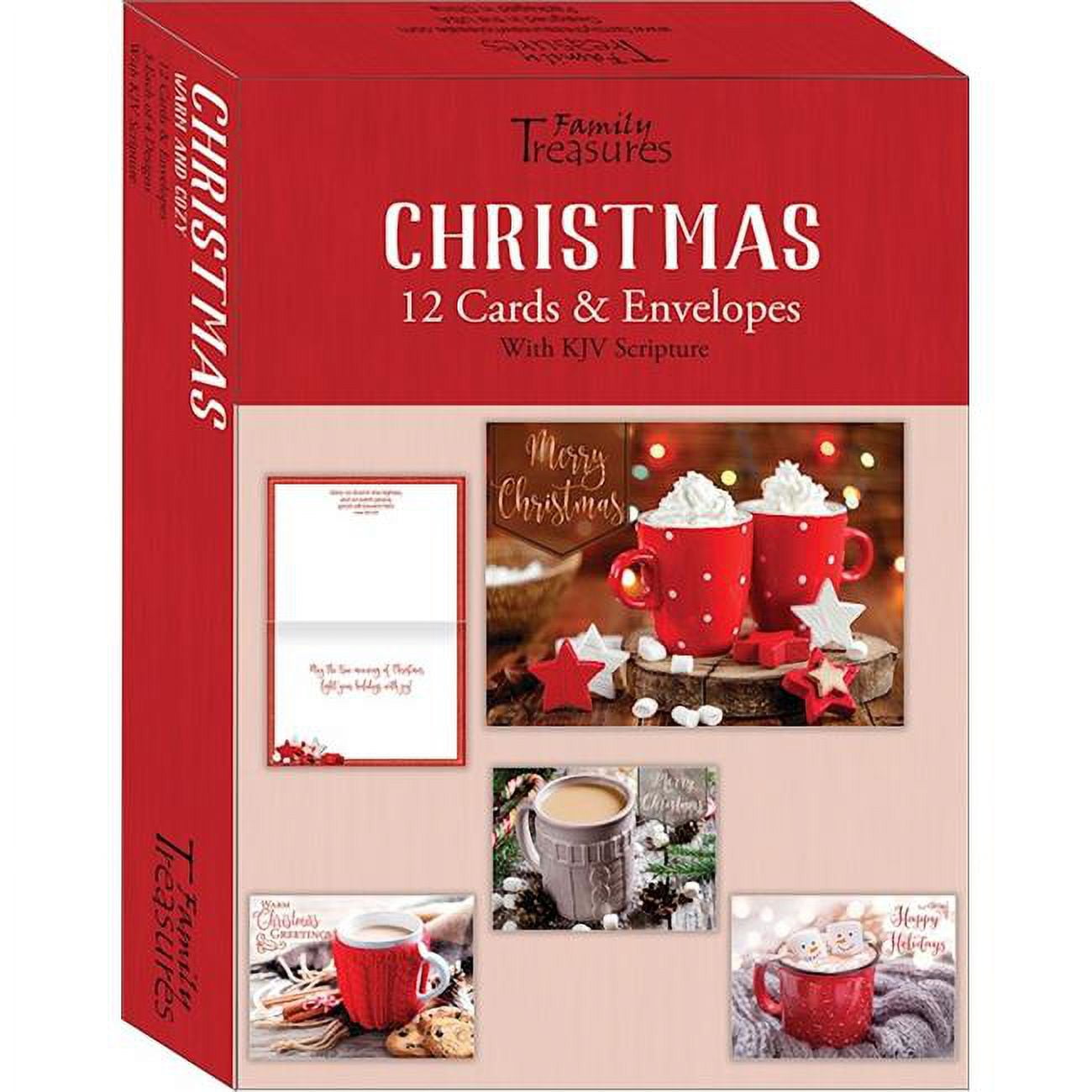 Boxed - Card Christmas-Warm & Cozy - Box of 12