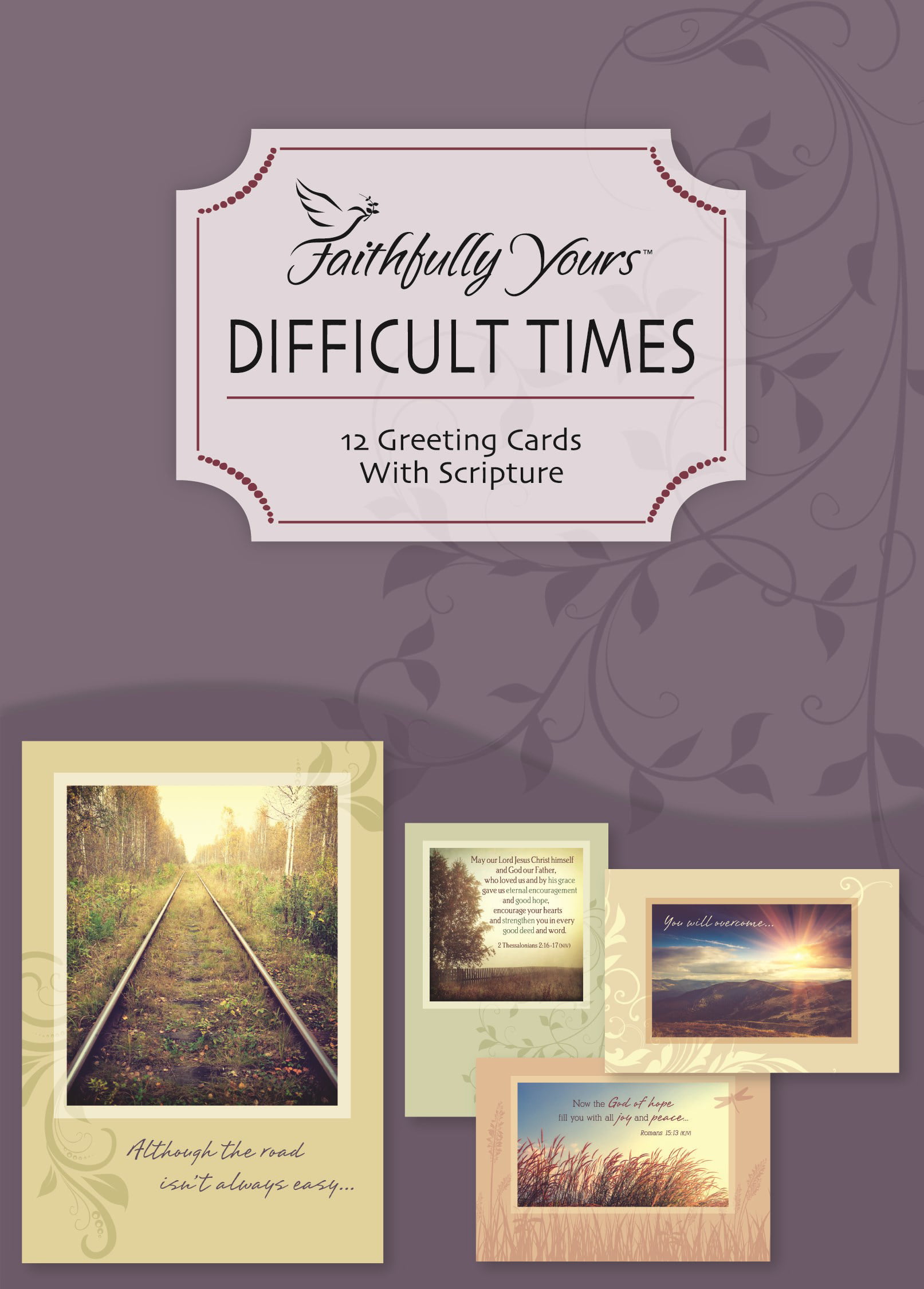 Boxed - Card Praying for You-Difficult Times - Box of 12
