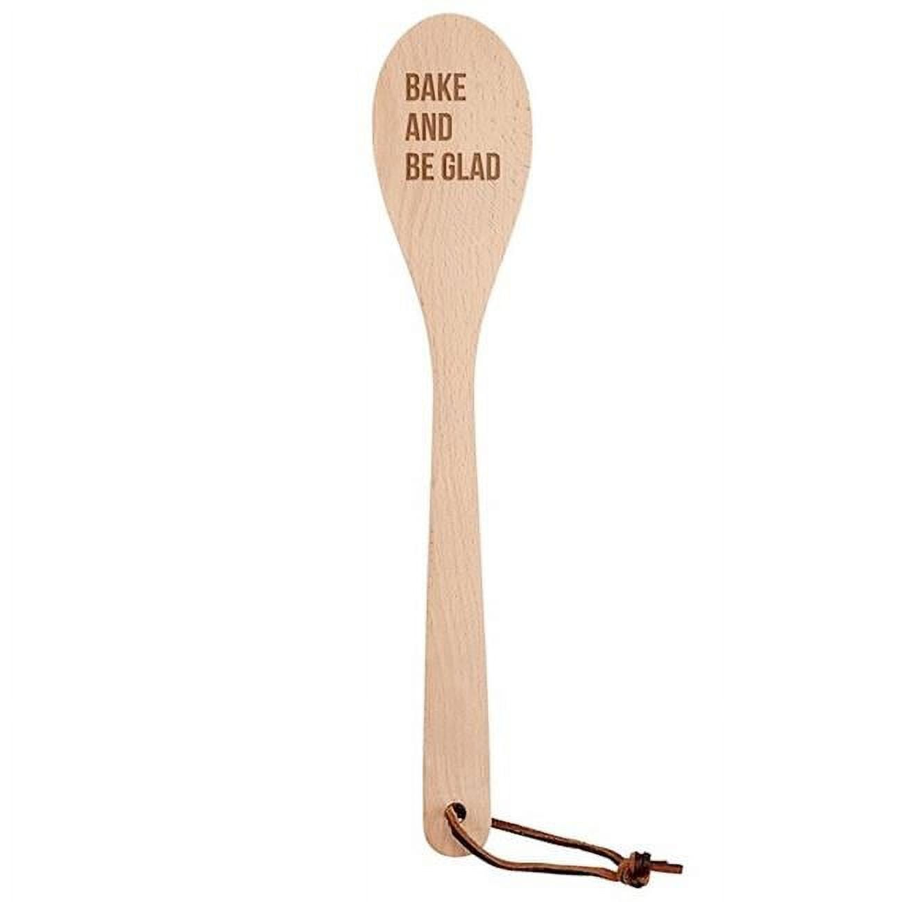 Picture of CB Gift 265825 Wooden Spoon with Cover - Bake & Be Glad