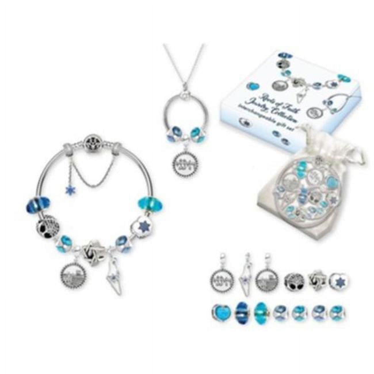 Picture of Holy Land Gifts 266104 Roots of Faith Jewelry Set with Interchangeable Beads