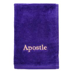 272267 Deacon-Black with Gold Lettering Towel