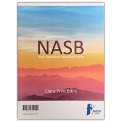 255072 NASB 2020 Giant Print Text Bible, Black Genuine Leather