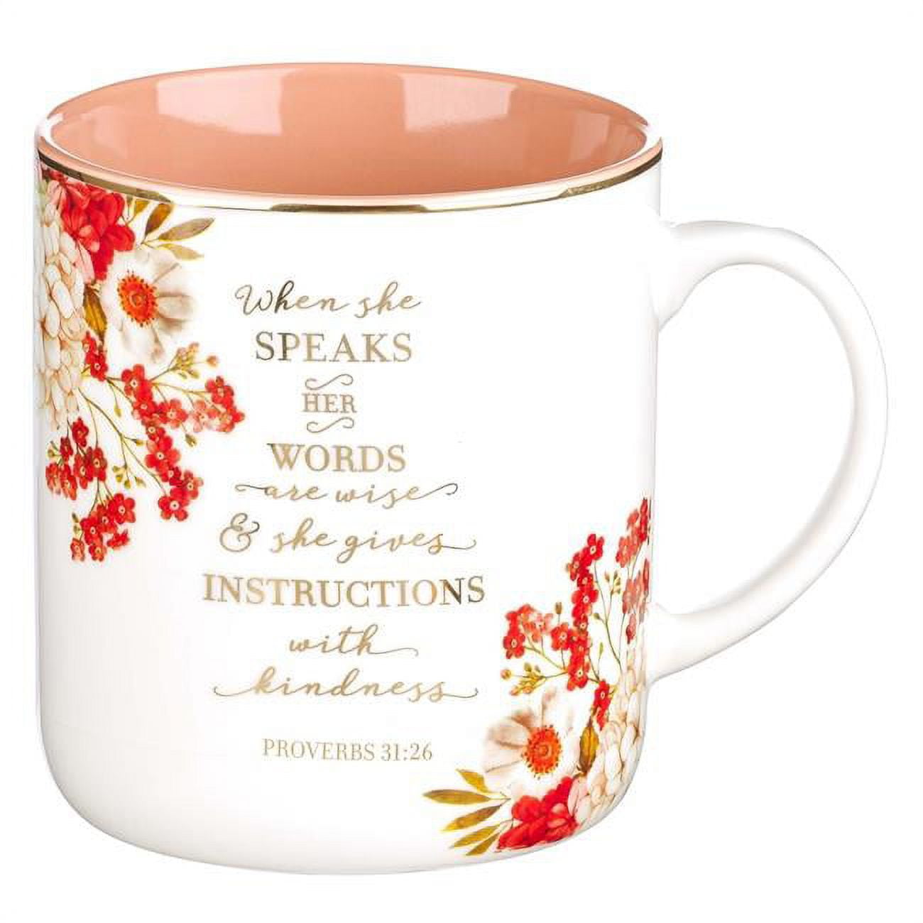Picture of Christian Art Gifts 169370 Mug - When She Speaks