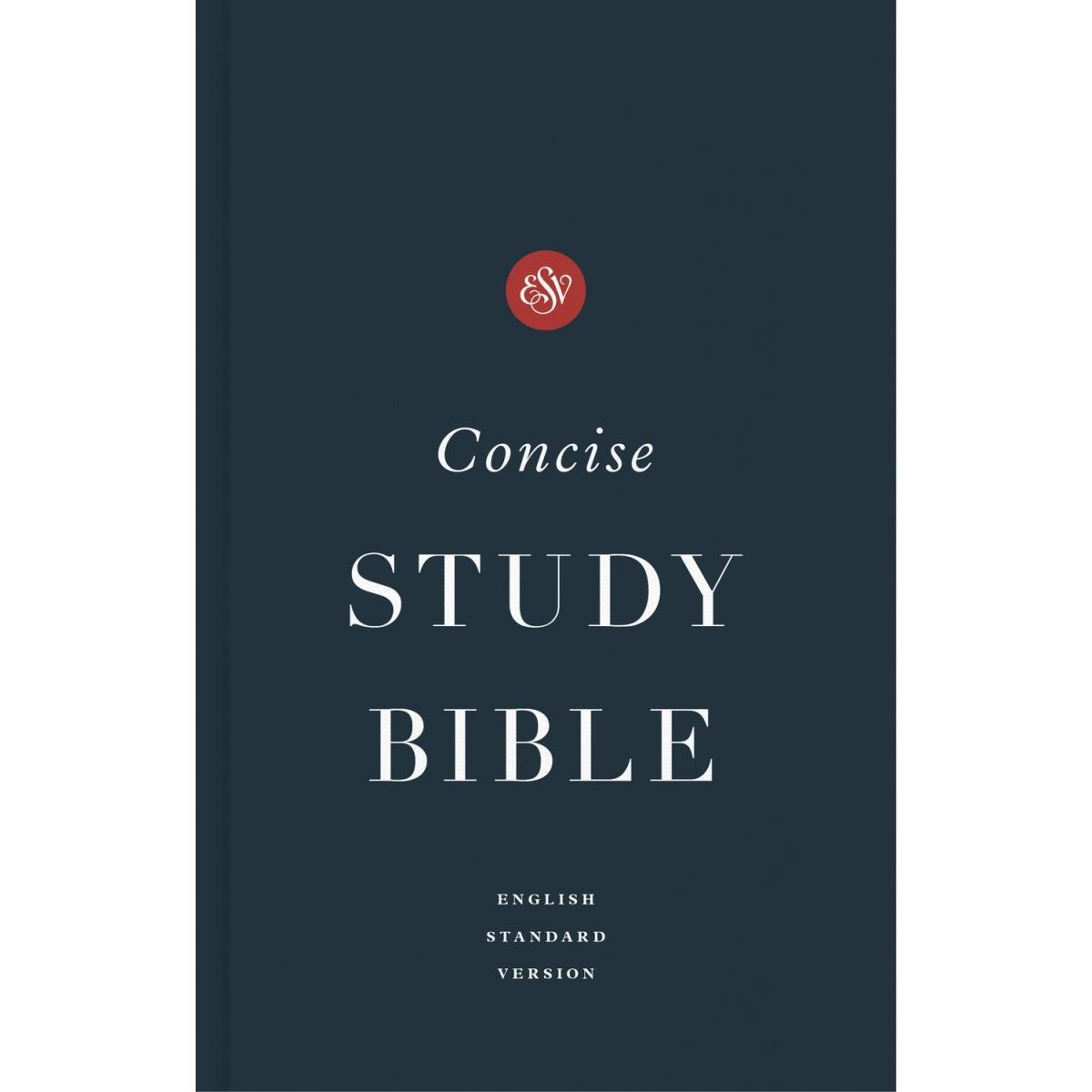 5.37 x 8.62 in. ESV Concise Study Bible with Softcover