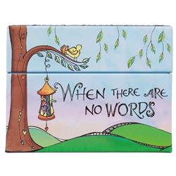 Picture of Christian Art Gifts 141112 4.3 x 3.3 in. Coloring Cards - When There Are No Words - Pack of 44