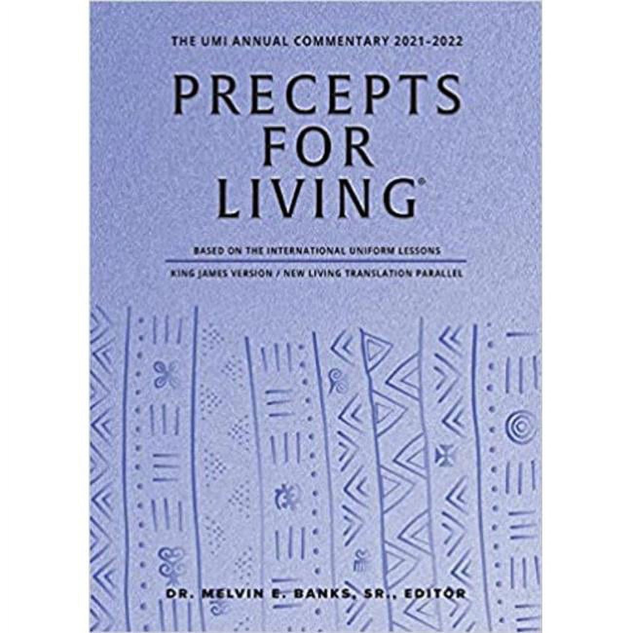 265500 Precepts for Living - The UMI Annual Bible Commentary 2021-2022 -  Urban Ministries