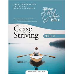 Picture of AMG Publishers 265145 Cease Striving Book 2 - Following God Through the Bible