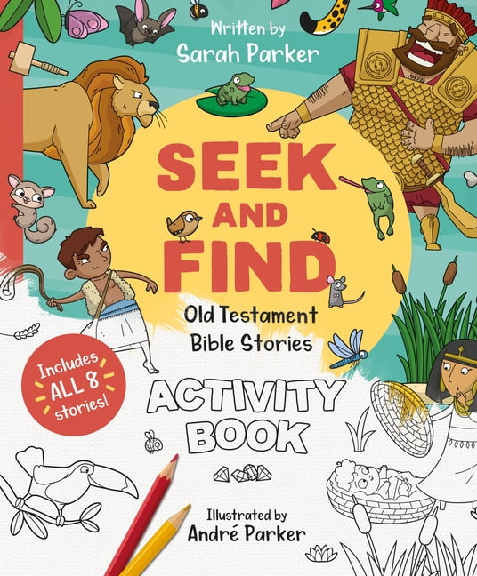 Seek & Find Old Testament Activity Book by Parker Sarah