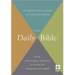 NIV the Daily Bible with Hardcover