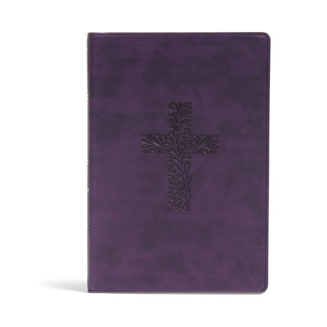 26190X KJV Study Bible, Purple LeatherTouch