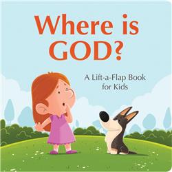 Picture of Barbour Kidz Products 169772 Where is God a Lift-A-Flap Book for Kids