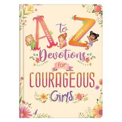 Picture of Barbour Kidz Products 150092 Book - A to Z Devotions for Courageous Girls