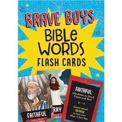 Picture of Barbour Kidz Products 254354 Book - Brave Boys Bible Words Flash Cards