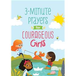 Picture of Barbour Kidz Products 263174 Book - 3-Minute Prayers for Courageous Girls