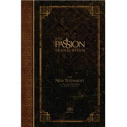 BroadStreet Publishing Group 270450 The Passion Translation New Testament with Psalms, Proverbs & Song of Songs, Espresso Hardcover