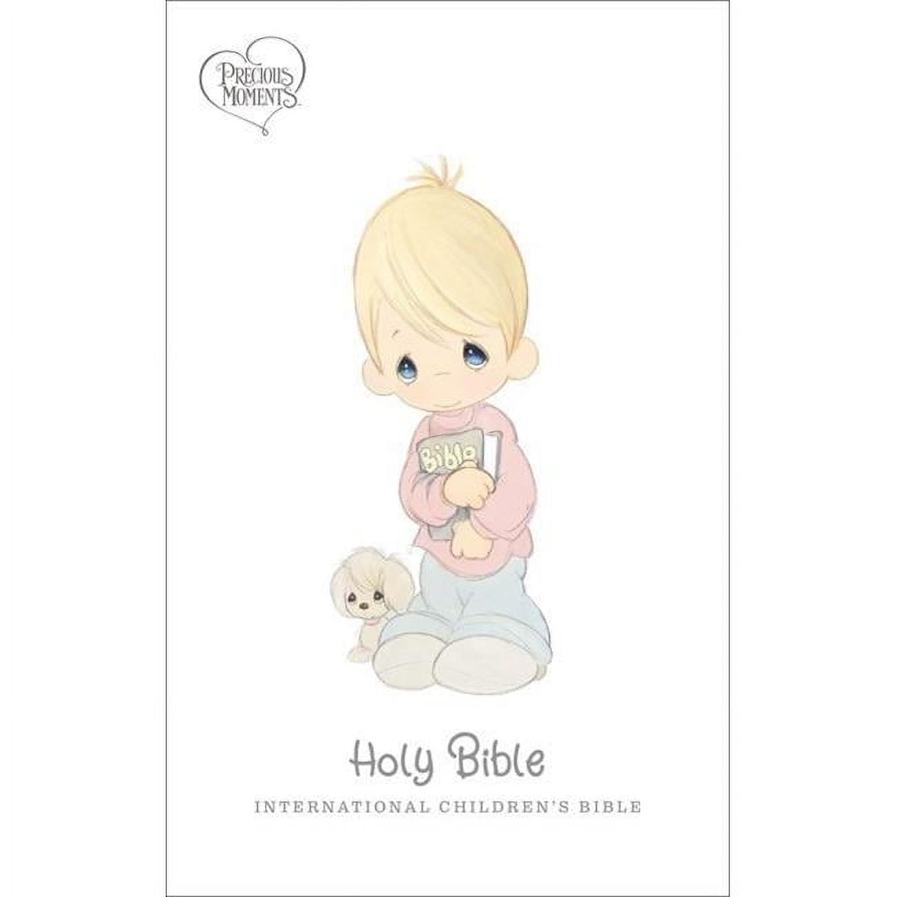 ICB Precious Moments Bible, Blue Leathersoft