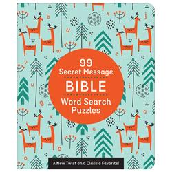 Picture of Barbour Publishing 271003 99 Secret Message Bible Word Search Puzzles