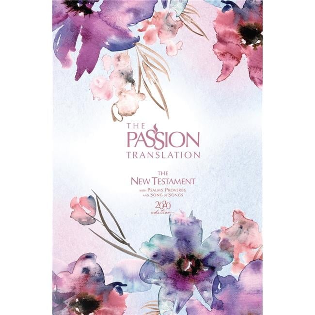 BroadStreet Publishing Group  The Passion Translation New Testament with Psalms, Proverbs & Song of Songs, Plum Hardcover