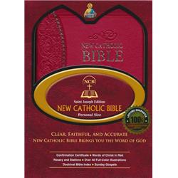 Confirmation Edition NCB St. Joseph New Catholic Bible, Red Dura-Lux