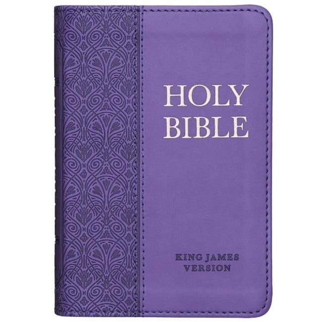 160784 LuxLeather KJV Pocket Bible, Lavender