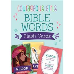 Picture of Barbour Kidz Products 254358 Book - Courageous Girls Bible Words Flash Cards