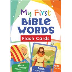 Picture of Barbour Kidz Products 263680 Book - My First Bible Words Flash Cards