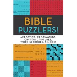 Picture of Barbour Publishing 246657 Bible Puzzlers - Acrostics&#44; Crossword & More
