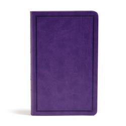 Picture of B&H Publishing 169274 KJV Deluxe Gift Bible&#44; Purple LeatherTouch