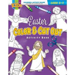 244582 Easter Color & Cut Out Activity Book