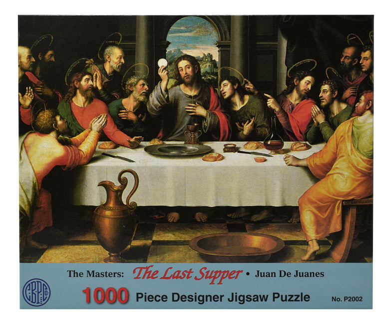 251009 27 x 19 in. The Last Supper 100 Piece Puzzle