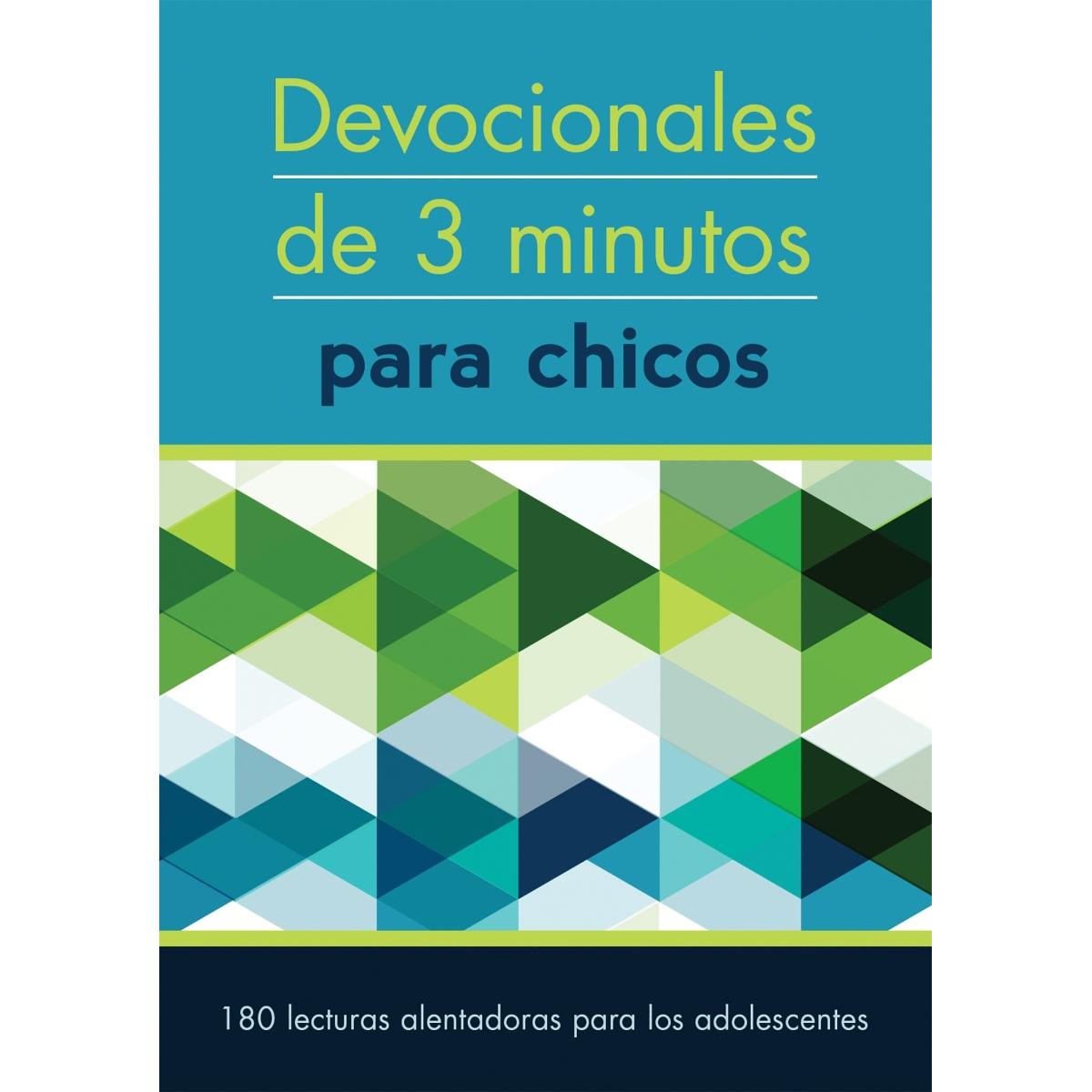 Barbour Publishing 271482 3-Minute Devotions Span for Guys - Devocionales De 3 Minutos Para Chicos