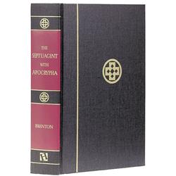 Book - Septuagint with Apocrypha Greek & English with Hardcover