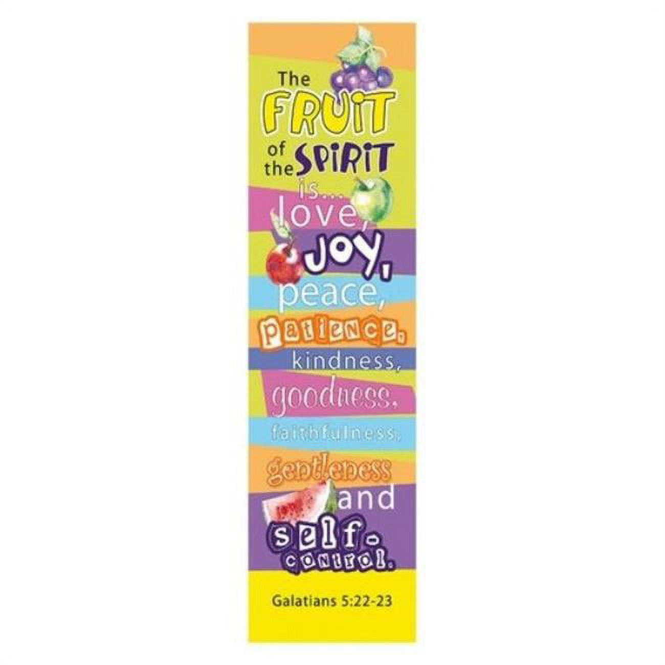 Picture of Christian Art Gifts 253343 Bookmark&#44; The Fruit of The Spirit - Pack of 10