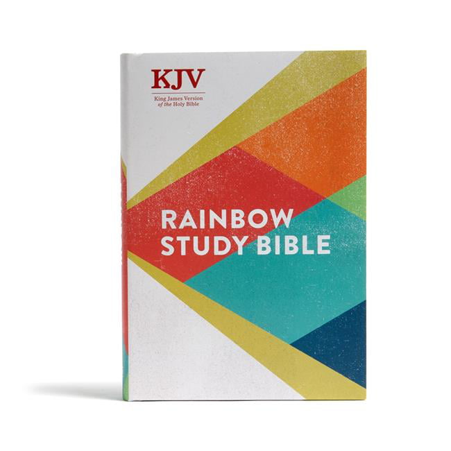 KJV Rainbow Study Bible with Hardcover