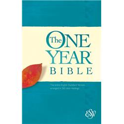 ESV One Year Bible with Softcover