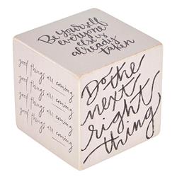 Picture of CB Gift 266034 2.5 in. Quote Cube - Sweet Sentiments & Plans