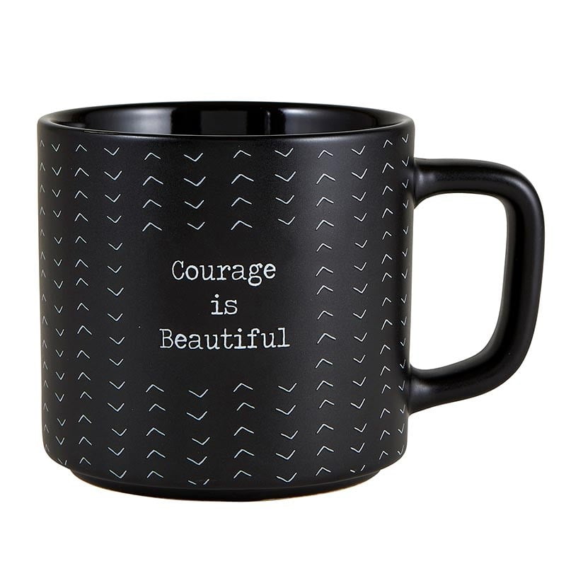 Picture of CB Gift 266029 14 oz Courage is Beautiful Stackable Mug