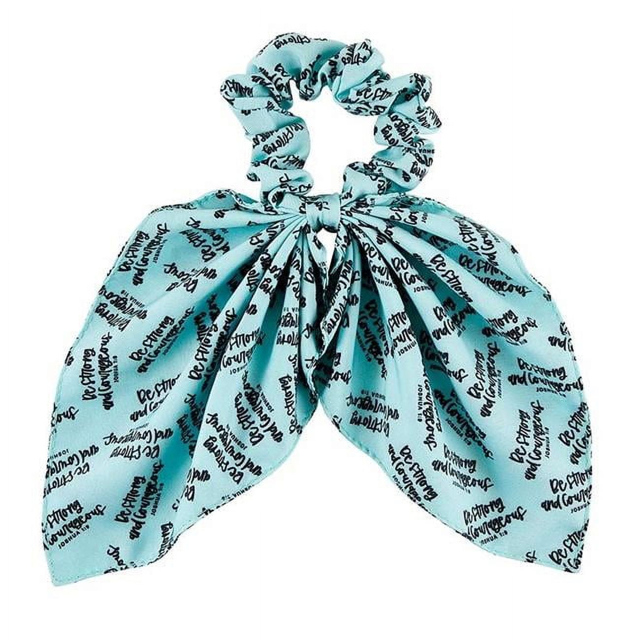 Picture of CB Gift 22470X 3.5 x 22-24 in. Scrunchie - Be Strong & Courageous&#44; Mint Green