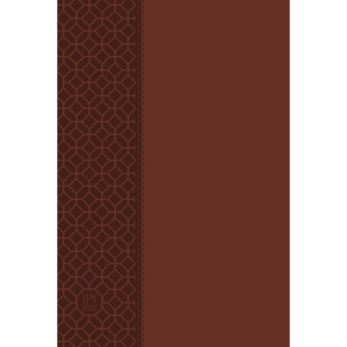 BroadStreet Publishing Group 252967 The Passion Translation New Testament with Psalms, Proverbs & Song of Songs, Brown Imitation Leather