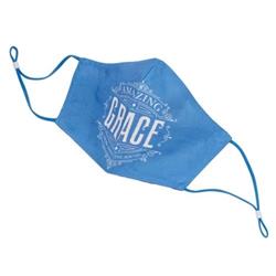 Picture of Christian Art Gifts 21787X Amazing Grace Face Mask&#44; Blue