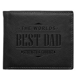 Best Dad Joshua 1-9 Leather Wallet