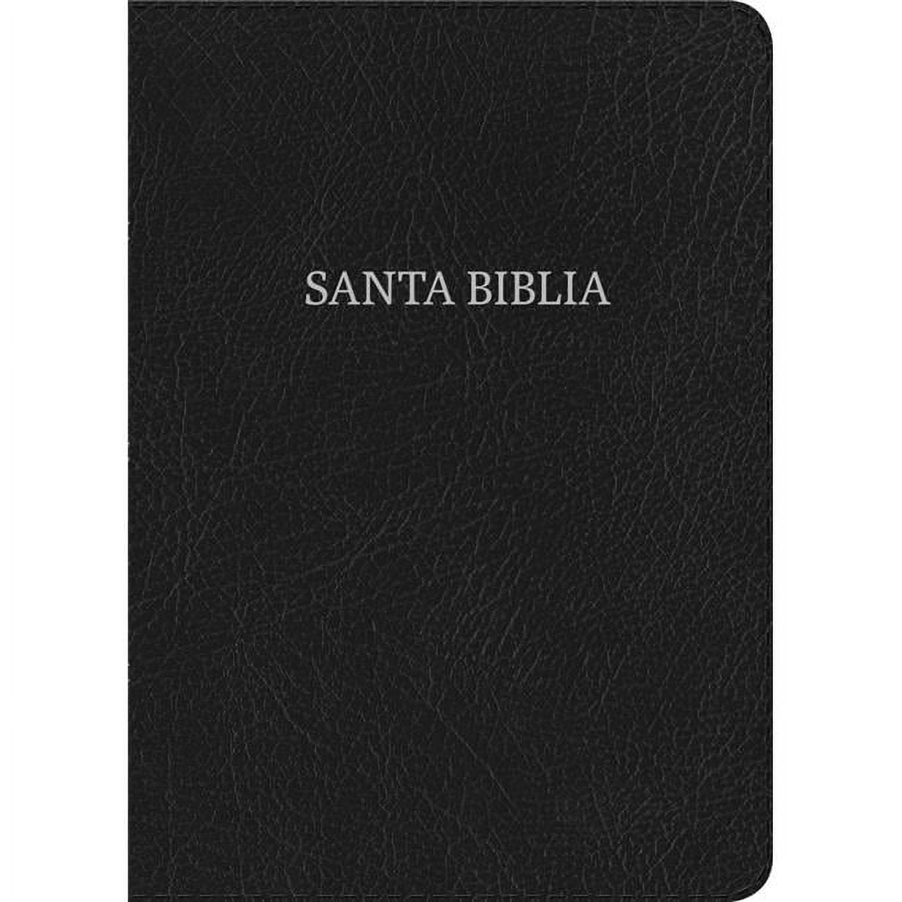 Picture of B&H Publishing 199005 RVR 1960 Large Print Compact Bible - Biblia Compacta Letra Grande&#44; Black Bonded Leather