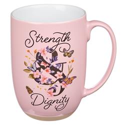 Picture of Christian Art Gifts 21827X 15 oz Ceramic Coffee Mug, Strength & Dignity