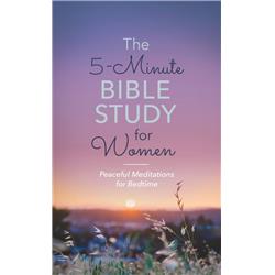 Barbour Publishing 263685 Book  The 5Minute Bible Study for Women