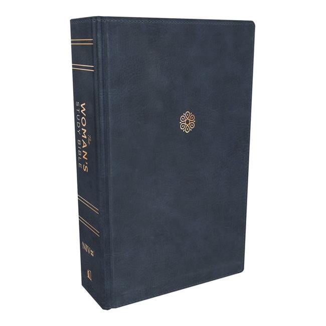NIV the Womans Study Bible, Blue Leathersoft