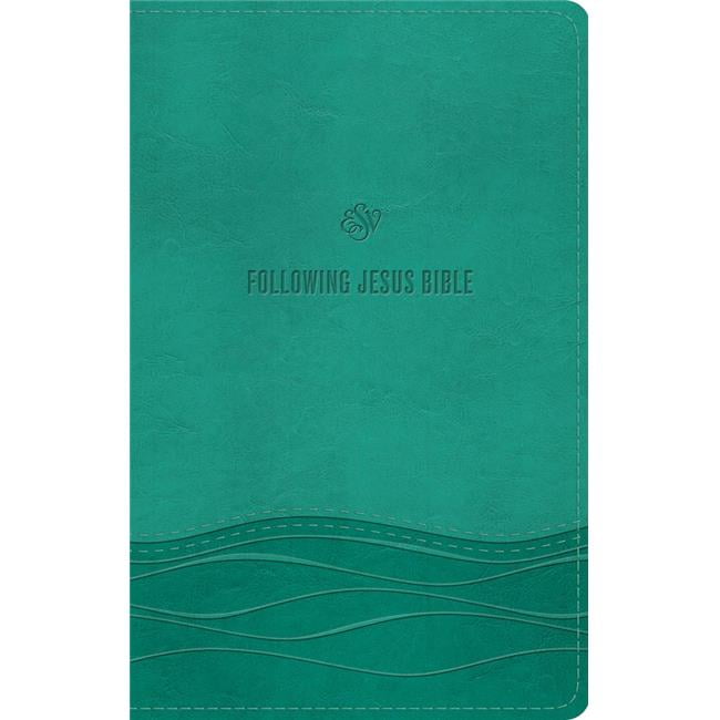 5.38 x 8.63 in. ESV Following Jesus Bible, Teal Trutone